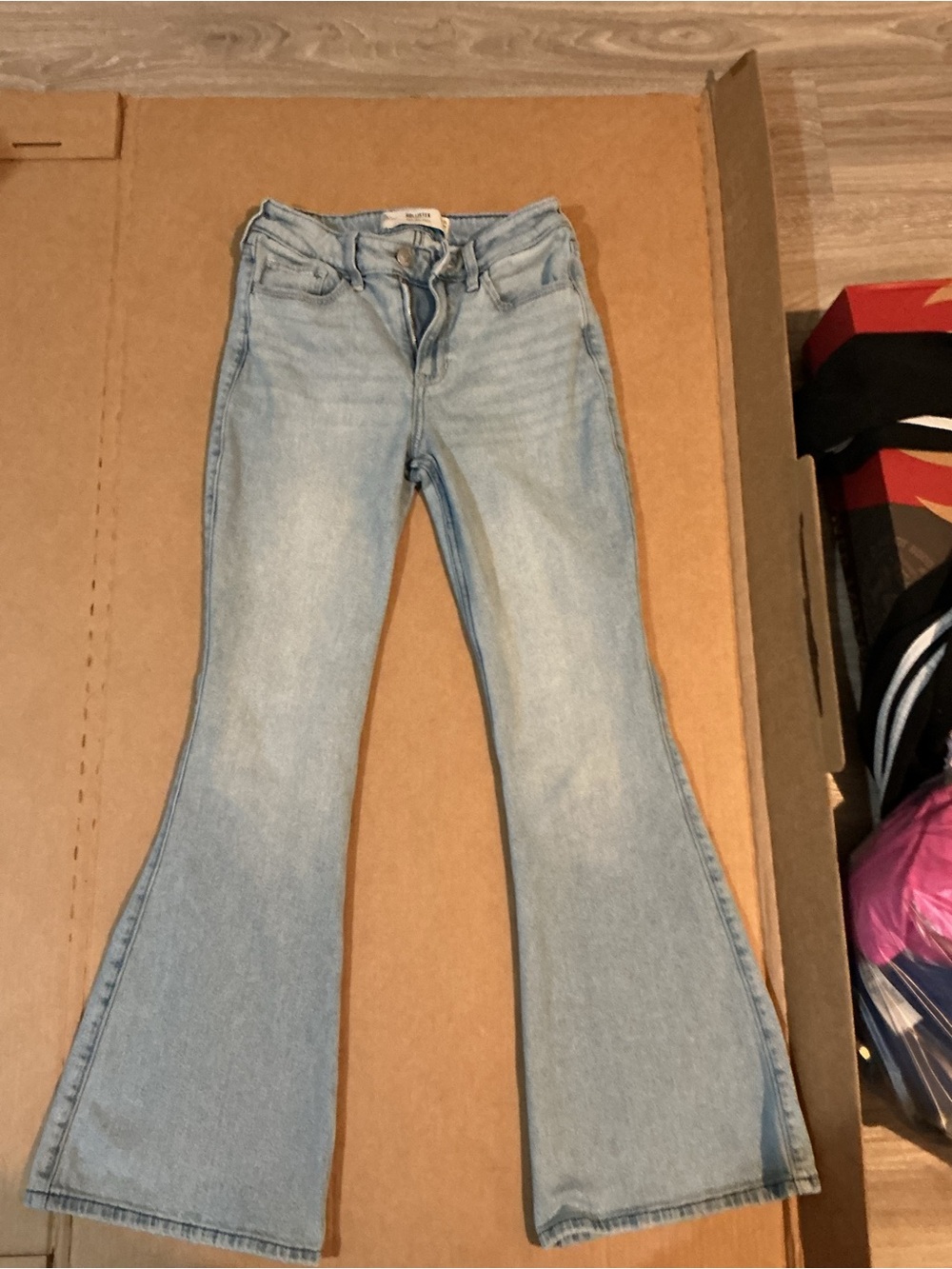 Hollister Light Blue Flare Jeans - Women's Denim